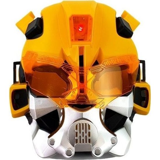 Robotická pistole na pěnové šipky s maskou