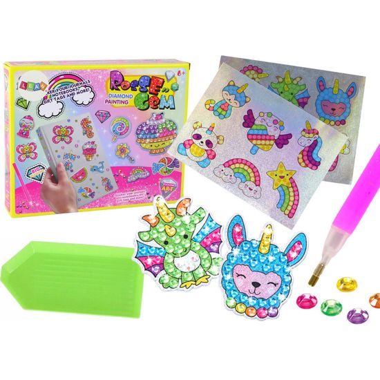 Diamantová mozaika pro děti Rose Gem