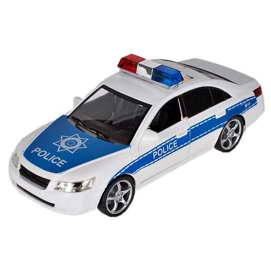 Policejní auto se světly a zvuky City Rescue 1:16