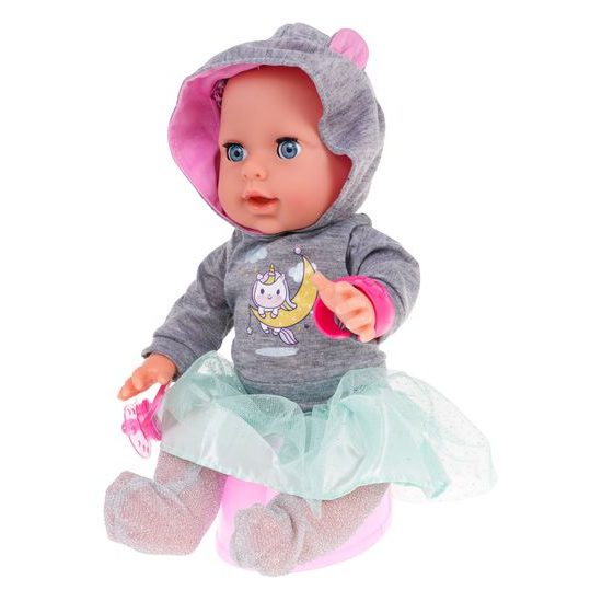 Interaktivní dětská panenka Malá doktorka 35 cm s příslušenstvím