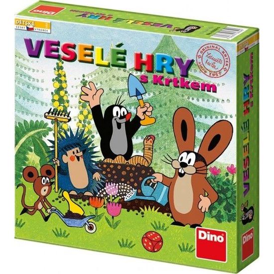 Veselé hry s Krtkem - společenská hra
