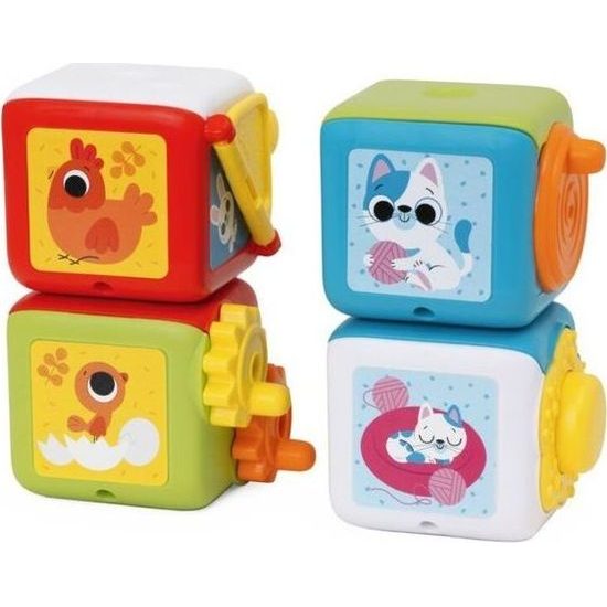 Multifunkční vzdělávací barevná kostka