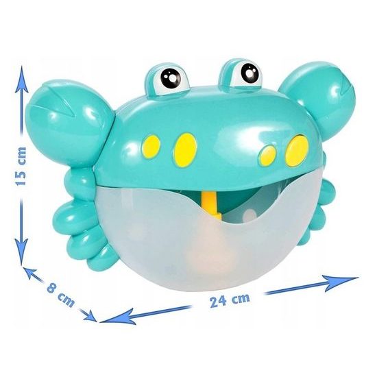 Bublinkovač do vany s melodií Blue Bubble Crab