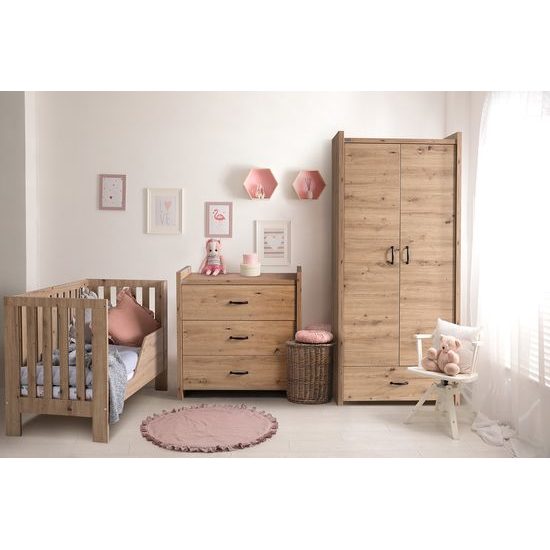 Dětská postýlka Klups Amelia II dub