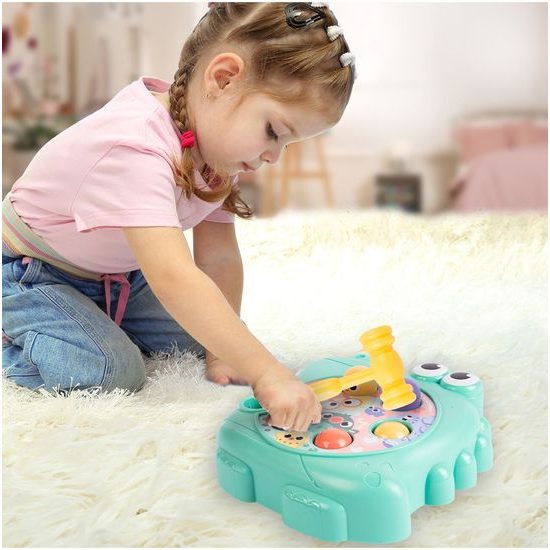 Zatloukání míčků pro nejmenší Funny Hole - zelená