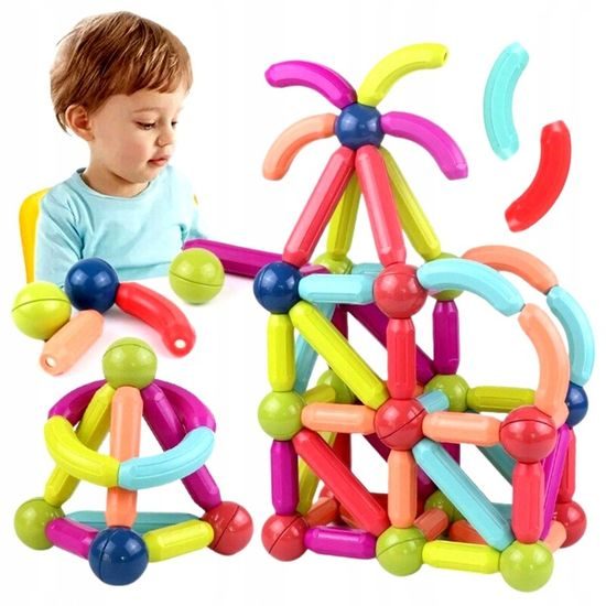 Doris magnetická stavebnice Magnet Sticks 40 dílků