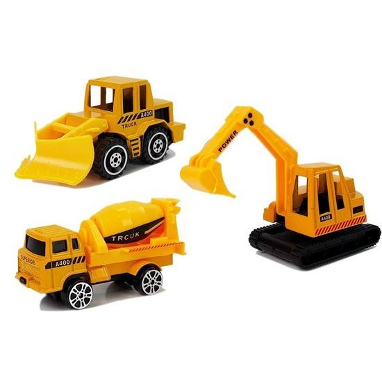 Interaktivní letadlo se stavebními stroji, světly a zvuky Engineering Airplane