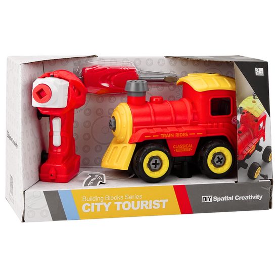Dětská šroubovací lokomotiva na baterie City Tourist