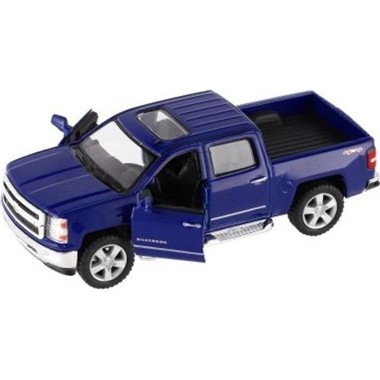 Auto Kinsmart Chevrolet 2014 Silverado - mix 4 barvy