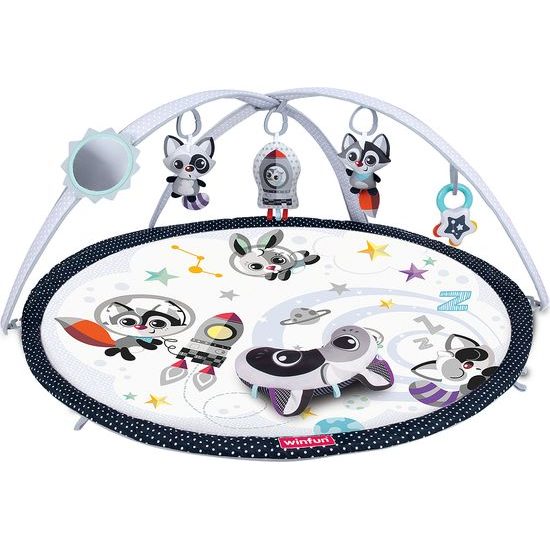 Smily Play Vzdělávací interaktivní hrací deka, podložka Mýval