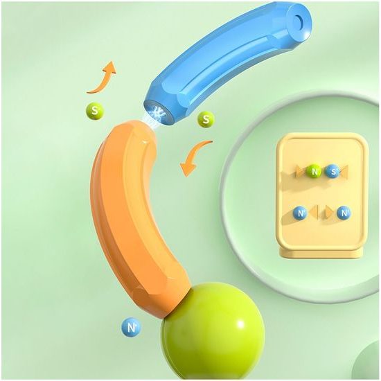 Magnetická stavebnice Magnetic Sticks 45 dílků