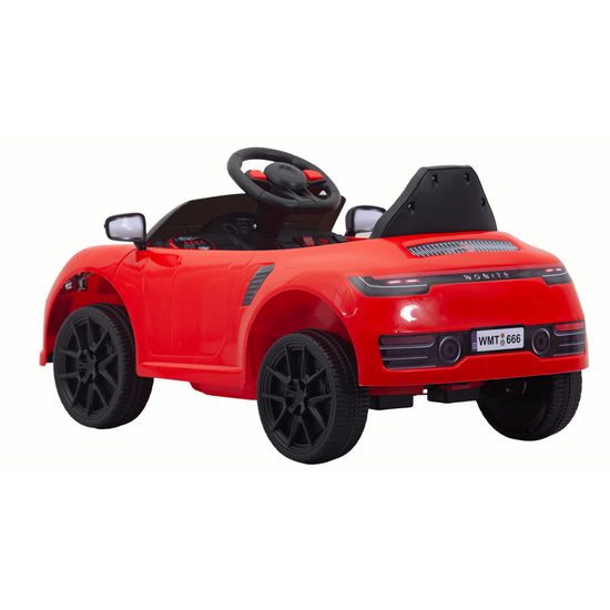 Dětské elektrické autíčko Cabrio - červené