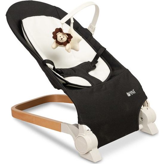 Kojenecké lehátko - ergonomické Pine black