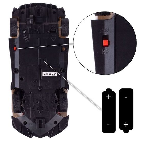 Policejní autíčko na dálkové ovládání Police Car 1:20