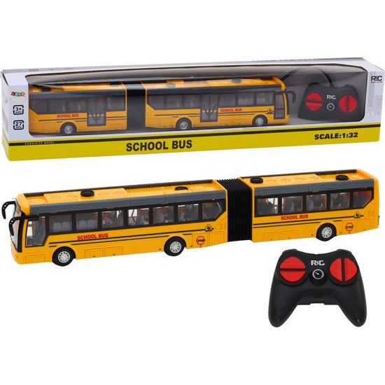 Školní autobus RC na dálkové ovládání, žlutá