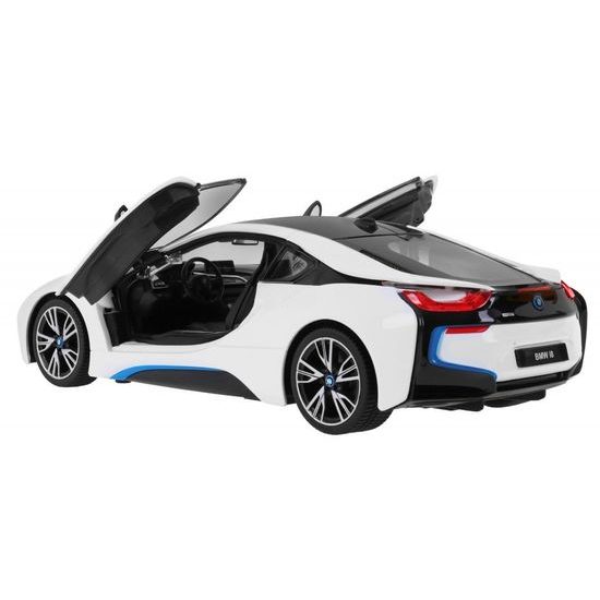 Rastar auto na dálkové ovládání BMW i8 1:14 bílé