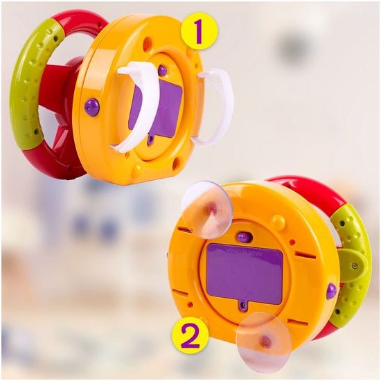 Interaktivní volant se zvuky a světly Wheel Toy