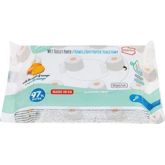 Vlhčený toaletní papír 50ks