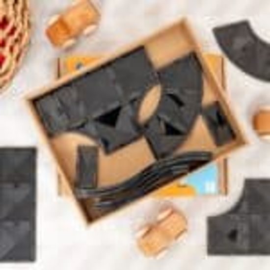 Rampy & Křižovatky Connetix Ramps & Intersections pack 16ks