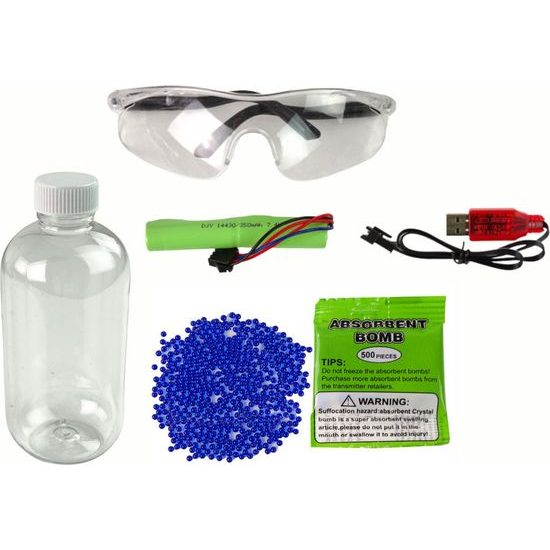 Dětská sada zbraní s příslušenstvím barevná