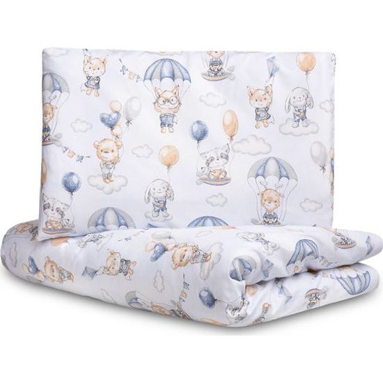 Sensillo Povlečení let balónem v oblacích 100x135cm