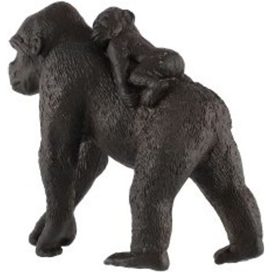 Gorila horská s mládětem zooted