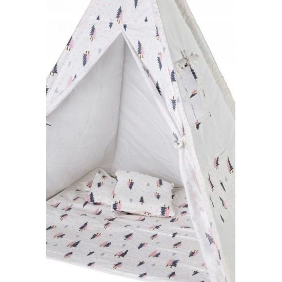 Ecotoys dětský indiánský stan TeePee Stromečky