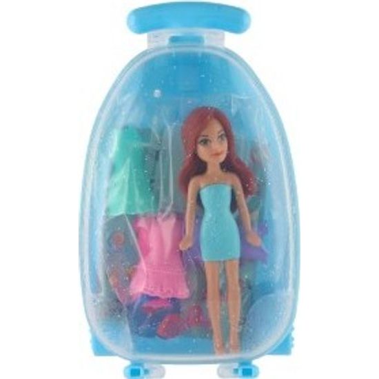 Panenka s doplňky - mix 4 barvy