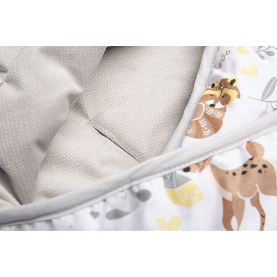 Sensillo Zavinovačka do autosedačky velvet srnky