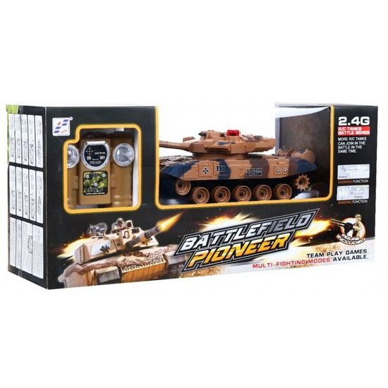 Vojenský tank na dálkové ovládání Battlefield Pioneer 1:24