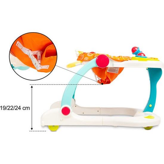 Edukační dětské chodítko 4v1