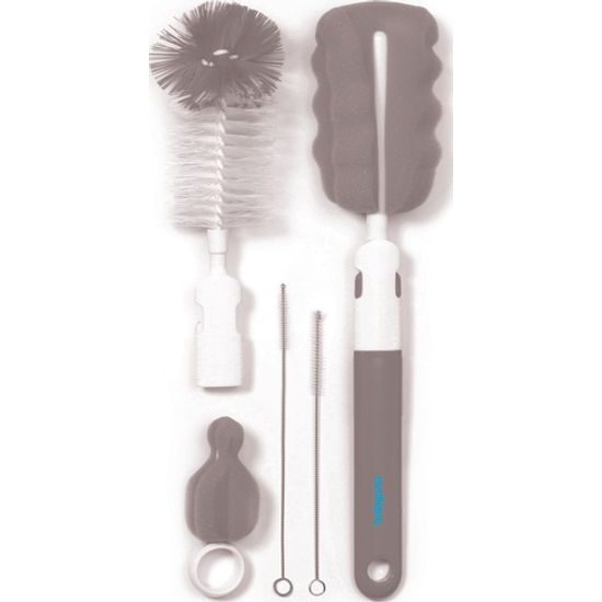 BABYONO Kartáč na čištění šedý