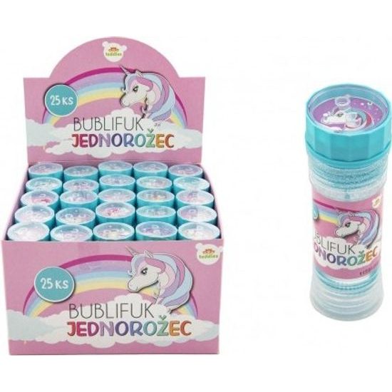 Bublifuk 50ml jednorožec