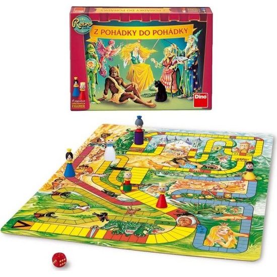 Z pohádky do pohádky retro edice - společenská hra