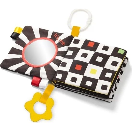 BabyOno měkká senzorická knížka My Contrast book