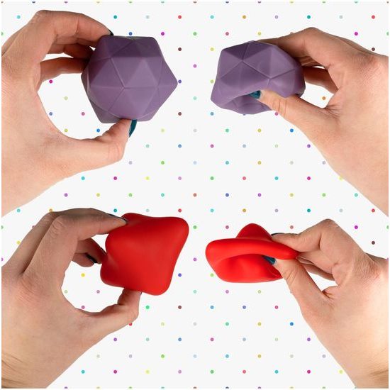 Senzorické míčky pro nejmenší Multi Ball Set 9 kusů