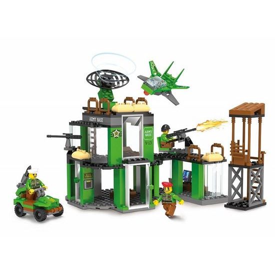 Blocki MyArmy stavebnice vojenská základna 251 dílků