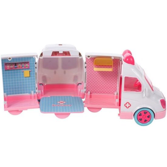 Rozkládací sanitka pro panenku My Little Hospital