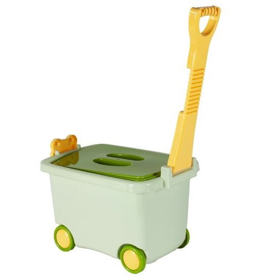 Konstrukční kostky ve vozíčku Animal Blocks 90 kusů