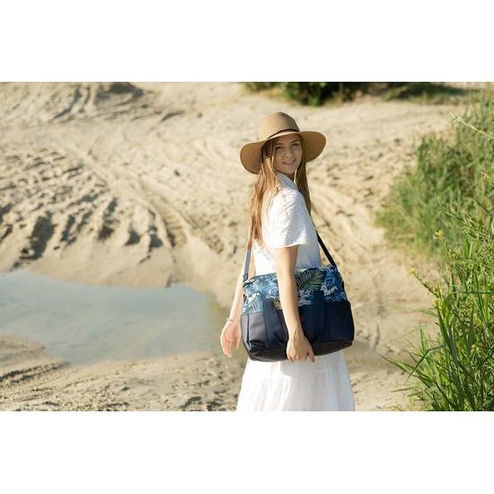 Sensillo Taška na kočárek Zvířátka šedá