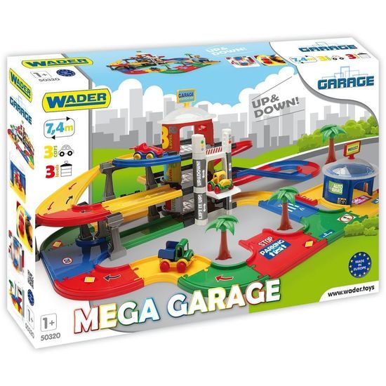 Wader Mega garáž s výtahem a dráhou 7,4 m
