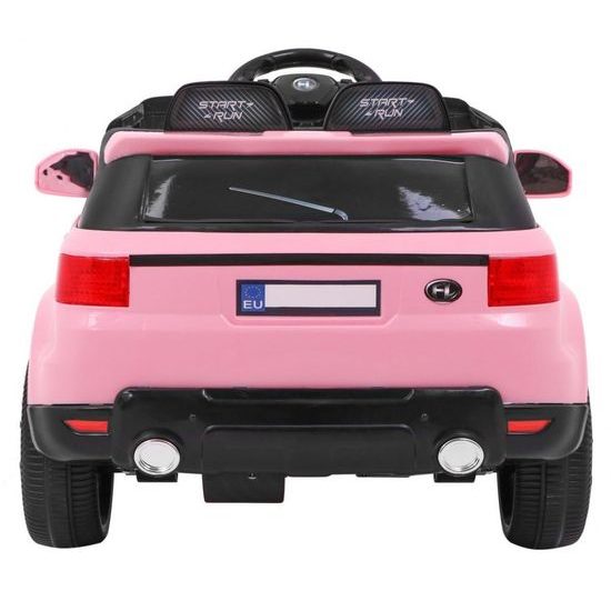 Dětské elektrické autíčko Land Rapid Racer růžové