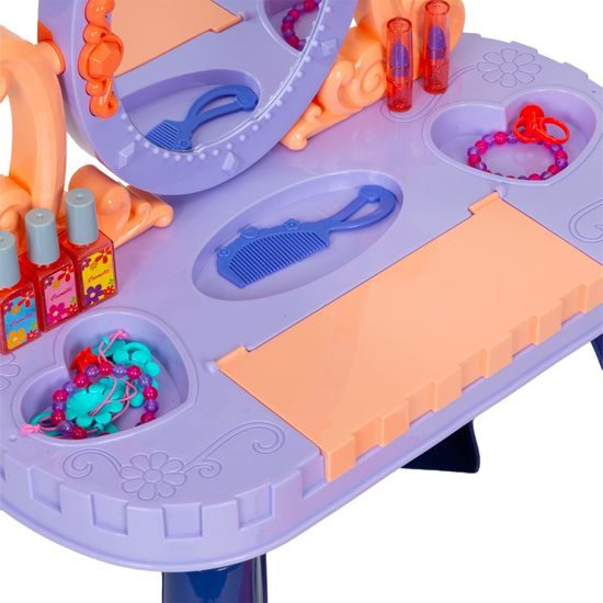 Dětský toaletní stoleček s klavírem a příslušenstvím Funny Dresser