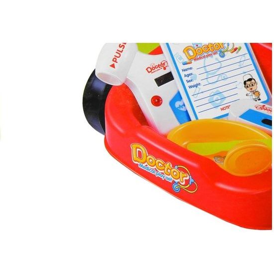 Majlo Toys dětský lékařský vozík Rentgen se světlem a příslušenstvím