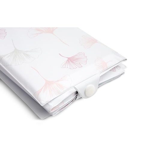 Cestovní přebalovací podložka Ginkgo biloba růžová