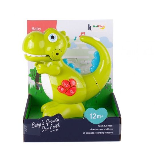 Interaktivní dinosaurus s lampičkou Baby Dino