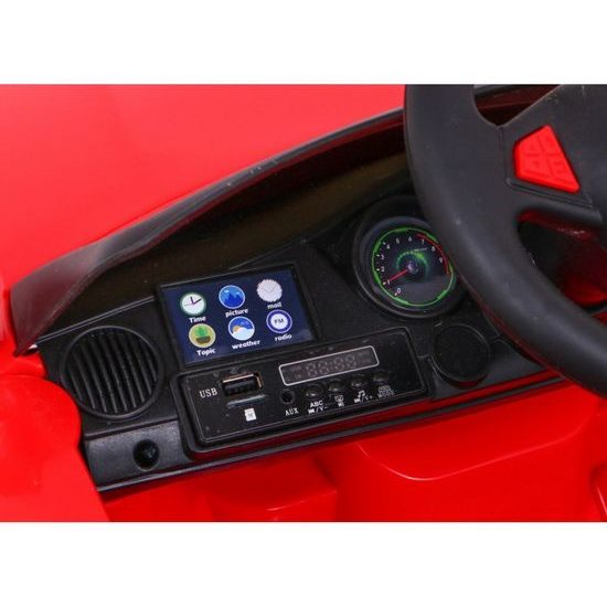 Dětské elektrické autíčko Best červené