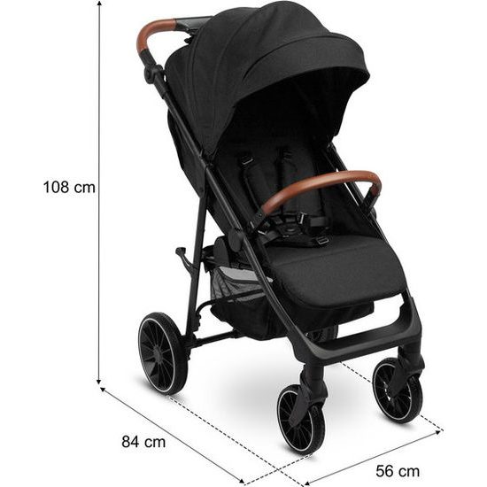 Dětský sportovní kočárek Elma black