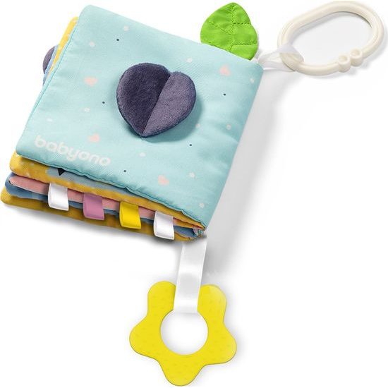 BabyOno Měkká senzorická knížka - My Life