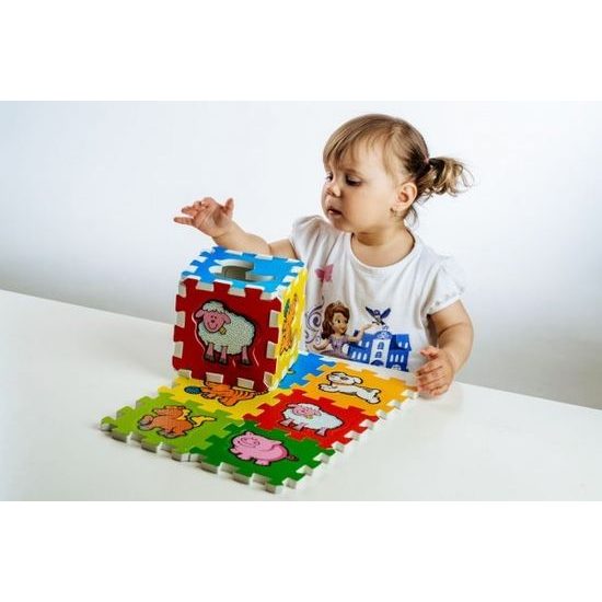 Pěnové puzzle - Moje první zvířátka - 6ks